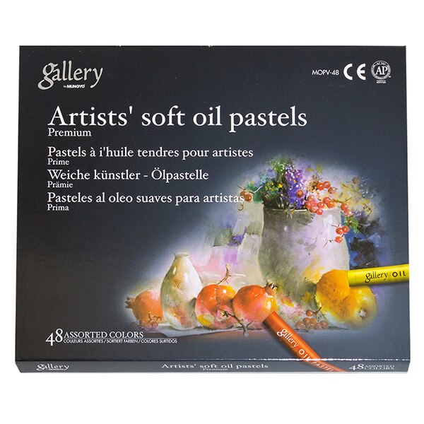 Set 48 creioane ulei pastel Mungyo MOPV-48