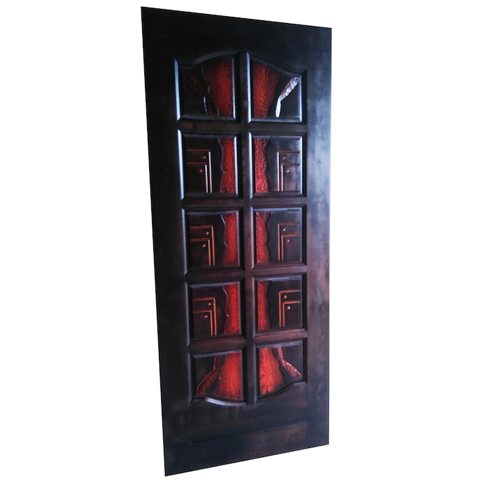 Дизайнерска врата Антимов, Масив 126-4, 99 x 199 cm, Дясно отваряне