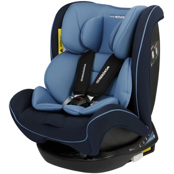 Scaun auto ISOFIX Wunderkid Angel Care, 0-36 kg, Negru/Albastru Scaun auto ISOFIX Wunderkid Angel Care, 0-36 kg, Negru/Albastru