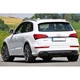 Hátsó lökhárító diffúzor, dupla kipufogó kompatibilis AUDI Q5 8R Facelift (2013-2016) S Line Sport lökhárítóval