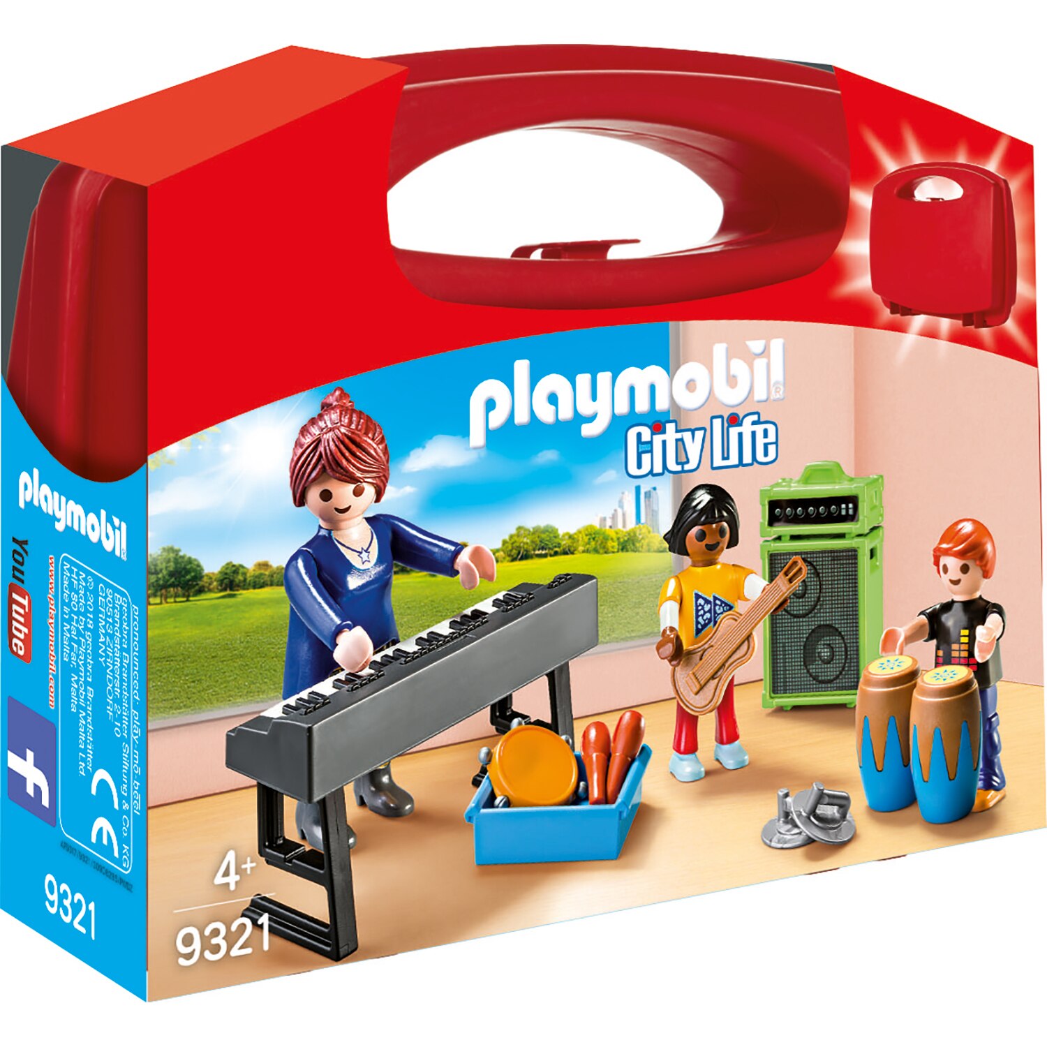 Playmobil City Life Carry Case - Curs de muzica