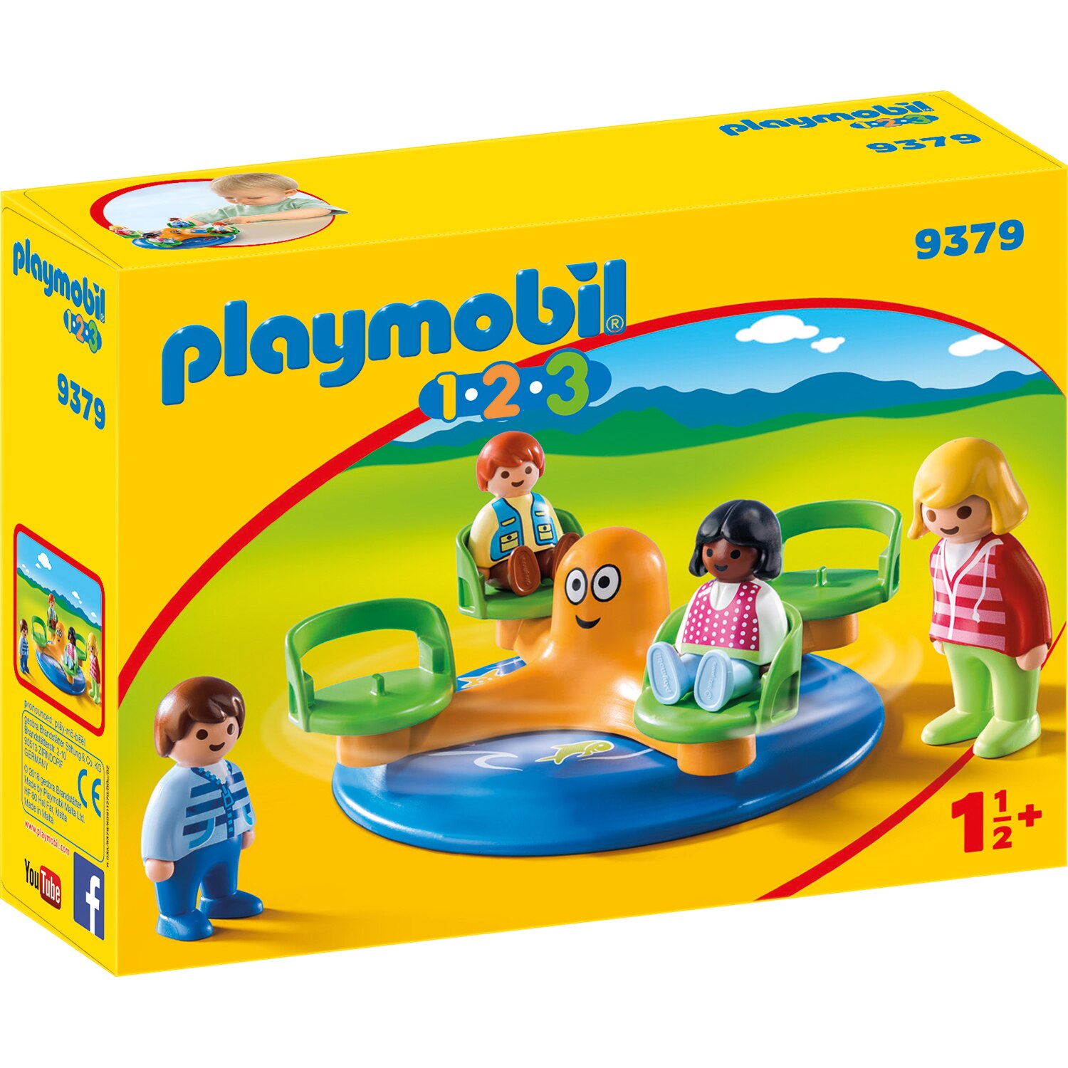 Playmobil 1.2.3 - Carusel copii