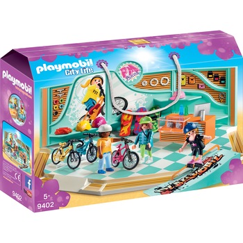 Playmobil City Life - Magazin de biciclete si skateboard Playmobil City Life - Magazin de biciclete si skateboard