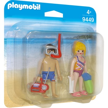 Playmobil Family Fun - Set 2 figurine, oameni la plaja Playmobil Family Fun - Set 2 figurine, oameni la plaja
