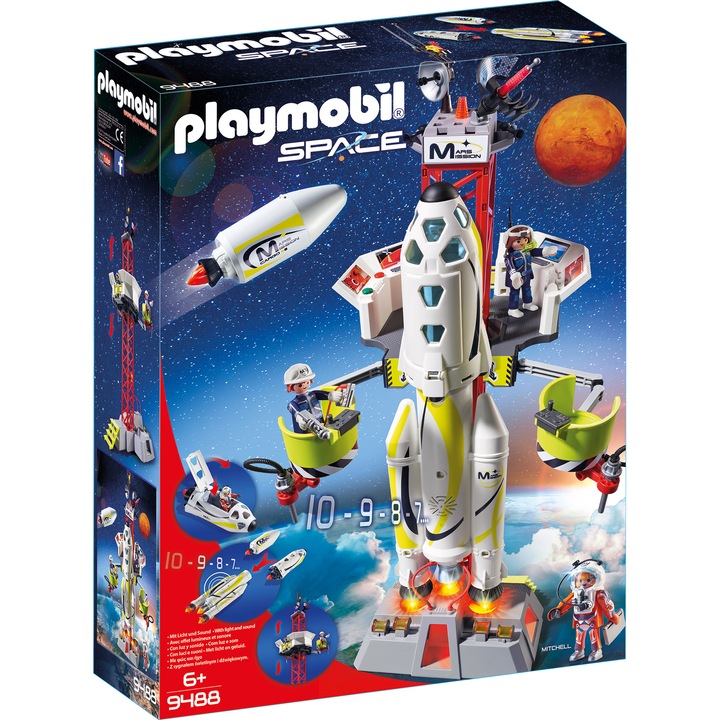 Playmobil Space Rakétakilövő állomás