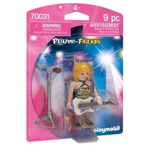 Playmobil Figures Playmo Friends - Figurina, cantareata rock
