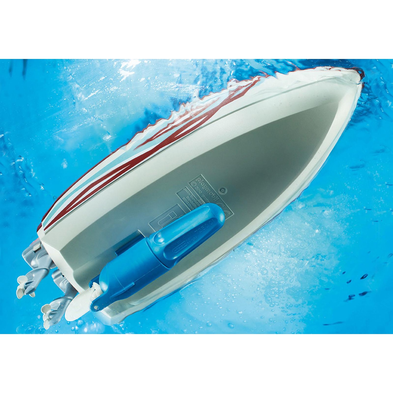 Playmobil boat hot sale motor