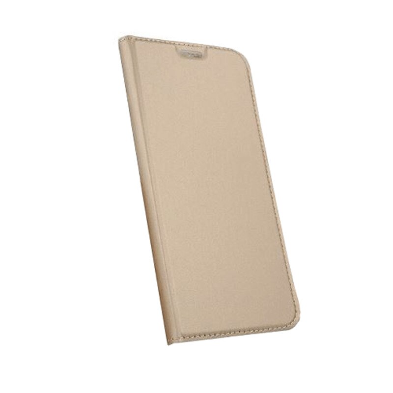 Husa carte flip wallet Dux Ducis pentru Samsung A50 2019 A505 , auriu