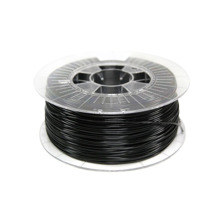 Fir de polietilena pentru imprimare 3D , Spectrum , PLA , 1.75 mm , 1kg , negru inchis
