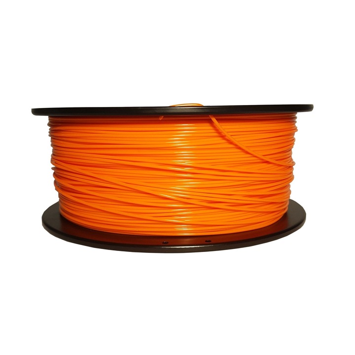 Fir de polietilena pentru imprimare 3D , Spectrum , PLA , 1.75 mm , 1kg , portocaliu