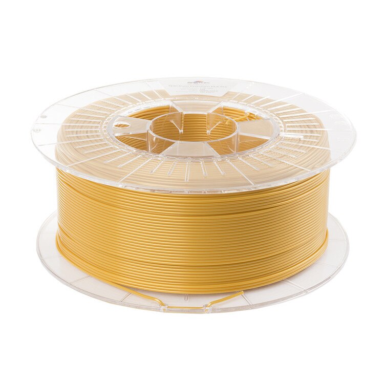 Fir de polietilena pentru imprimare 3D , Spectrum , PLA , 1.75 mm , 1kg , galben stralucitor