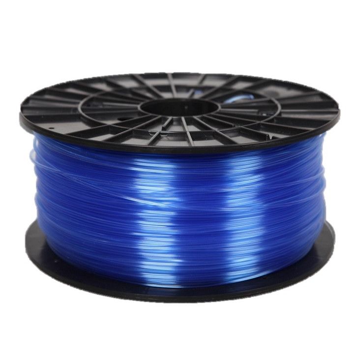 Fir de polietilena pentru imprimare 3D , Spectrum , PETG ,1.75 mm , 1 kg , albastru transparent