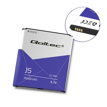 Baterie pentru telefon, Qoltec, J5 J500 2600mAh, negru Baterie pentru telefon, Qoltec, J5 J500 2600mAh, negru