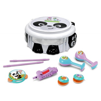 Set muzical Reig Musicales Panda, 7 instrumente, 10 x 30 x 10 cm , multicolor, MGC Set muzical Reig Musicales Panda, 7 instrumente, 10 x 30 x 10 cm , multicolor, MGC