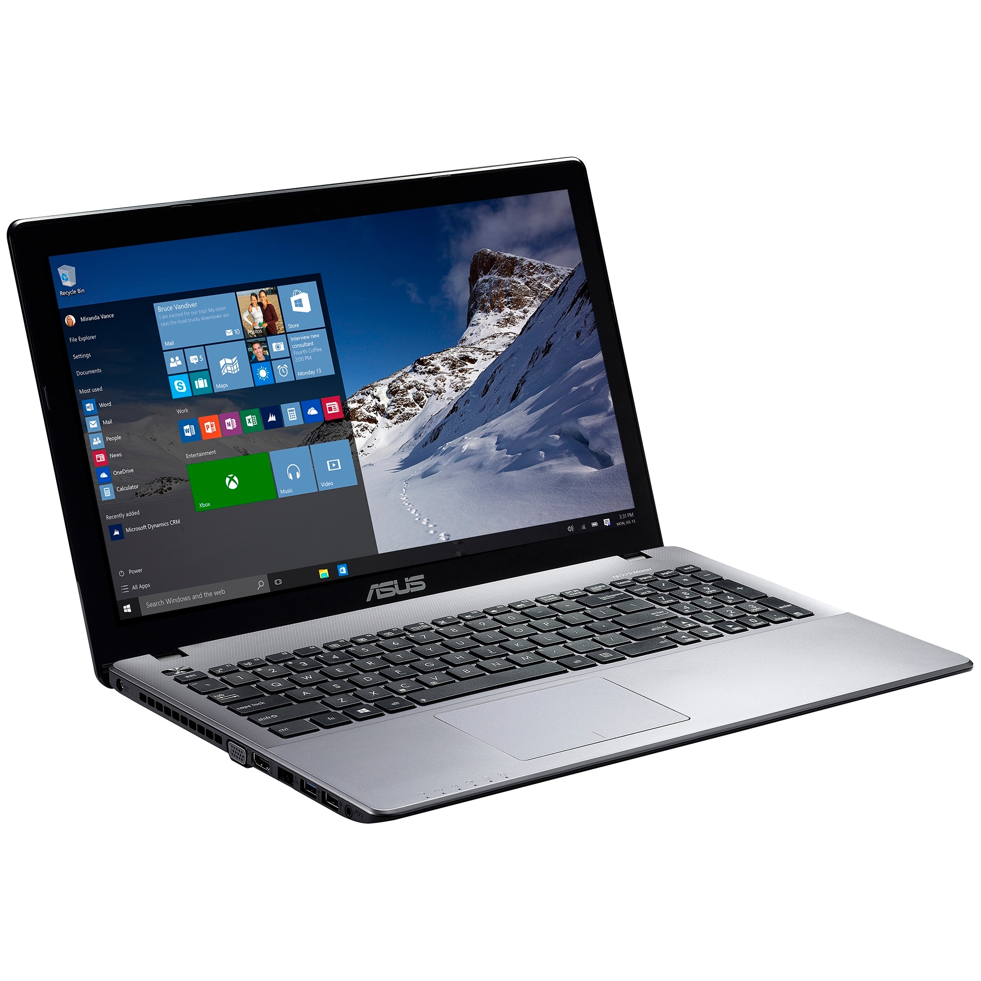 Laptop ASUS F550JX-DM169T cu procesor Intel® Core™ i7-4720HQ 2.60