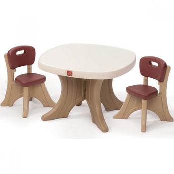 Masuta cu scaune STEP2, 50,8 x 76,2 x 76,2 cm, +2 ani, multicolor, MGC Masuta cu scaune STEP2, 50,8 x 76,2 x 76,2 cm, +2 ani, multicolor, MGC