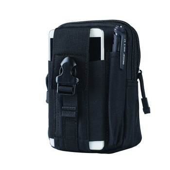 Borseta Molle pouch impermeabila - 17 x 12 cm cu prindere pe curea pentru Airsoft, Vanatoare - Neagra Borseta Molle pouch impermeabila - 17 x 12 cm cu prindere pe curea pentru Airsoft, Vanatoare - Neagra