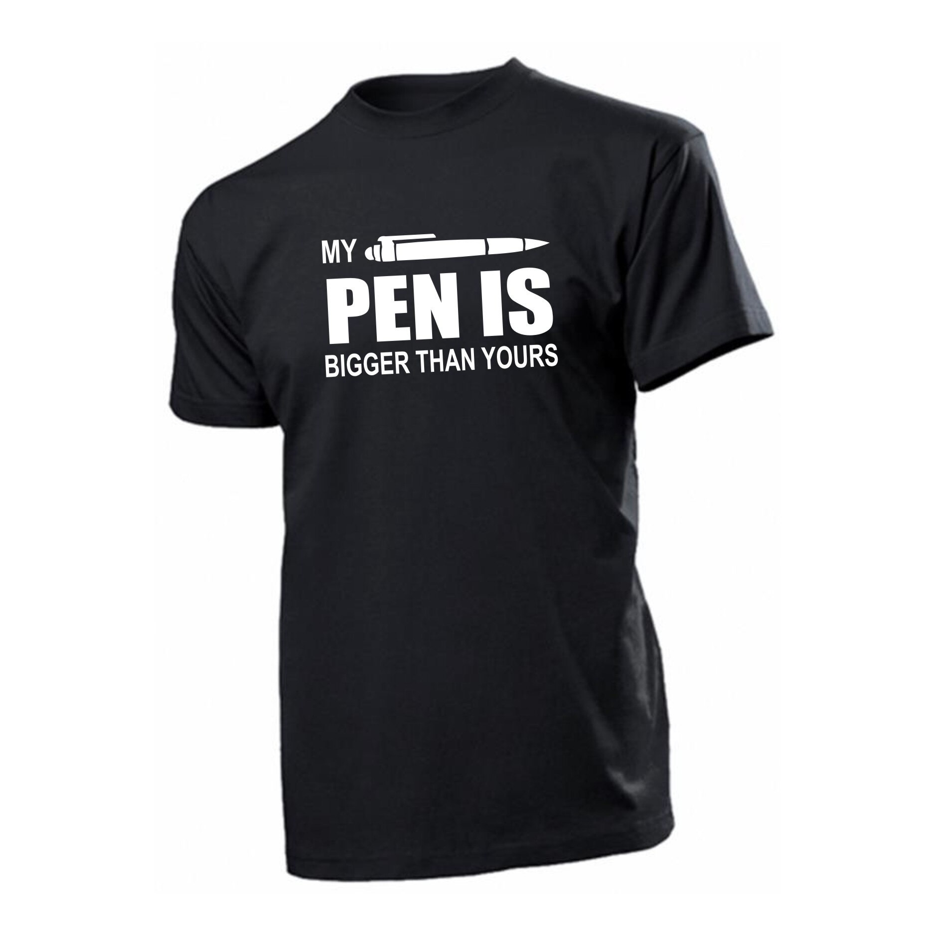 Tricou personalizat, bumbac, Stedman, unisex, negru, marime M, model 