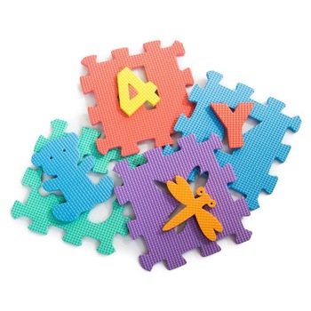 Covor tip Puzzle, Educativ si Creativ, 72 de Piese cu Litere, Cifre si Animale, din Burete Nontoxic, Impermeabil, Termoizolant, Play and Learn Covor tip Puzzle, Educativ si Creativ, 72 de Piese cu Litere, Cifre si Animale, din Burete Nontoxic, Impermeabil, Termoizolant, Play and Learn