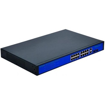 Switch BestNPS NPS1622GH, 16 porturi + 2 UP Link + 2 SFP, POE 10/100Mbps, 400W Switch BestNPS NPS1622GH, 16 porturi + 2 UP Link + 2 SFP, POE 10/100Mbps, 400W