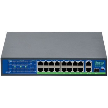 Switch BestNPS NPS1621GBL, 16+2 porturi Gigabit, 1x SFP, PoE, Max. 250W Switch BestNPS NPS1621GBL, 16+2 porturi Gigabit, 1x SFP, PoE, Max. 250W