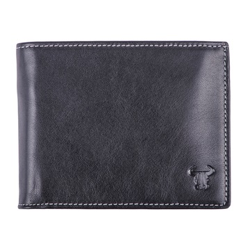 Portofel piele barbati, Toro Nero, Inner red Portofel piele barbati, Toro Nero, Inner red