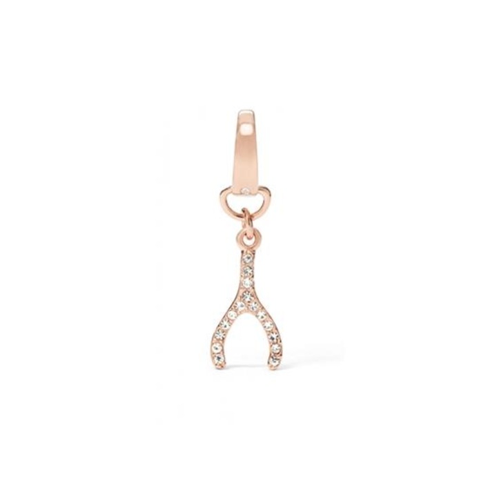 Pandantiv Fossil Charms JF01453791, Rose gold