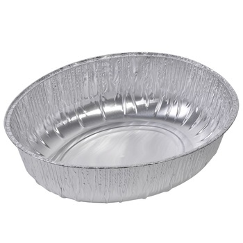 Tava aluminiu ovala, Zola®, 27.3x7.6 cm, 3 bucati Tava aluminiu ovala, Zola®, 27.3x7.6 cm, 3 bucati