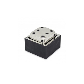 Decoratiune metalica, zar in suport, dimensiune 7 cm Decoratiune metalica, zar in suport, dimensiune 7 cm