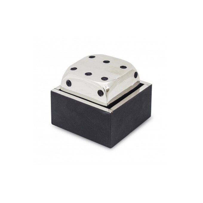Decoratiune metalica, zar in suport, dimensiune 8 cm