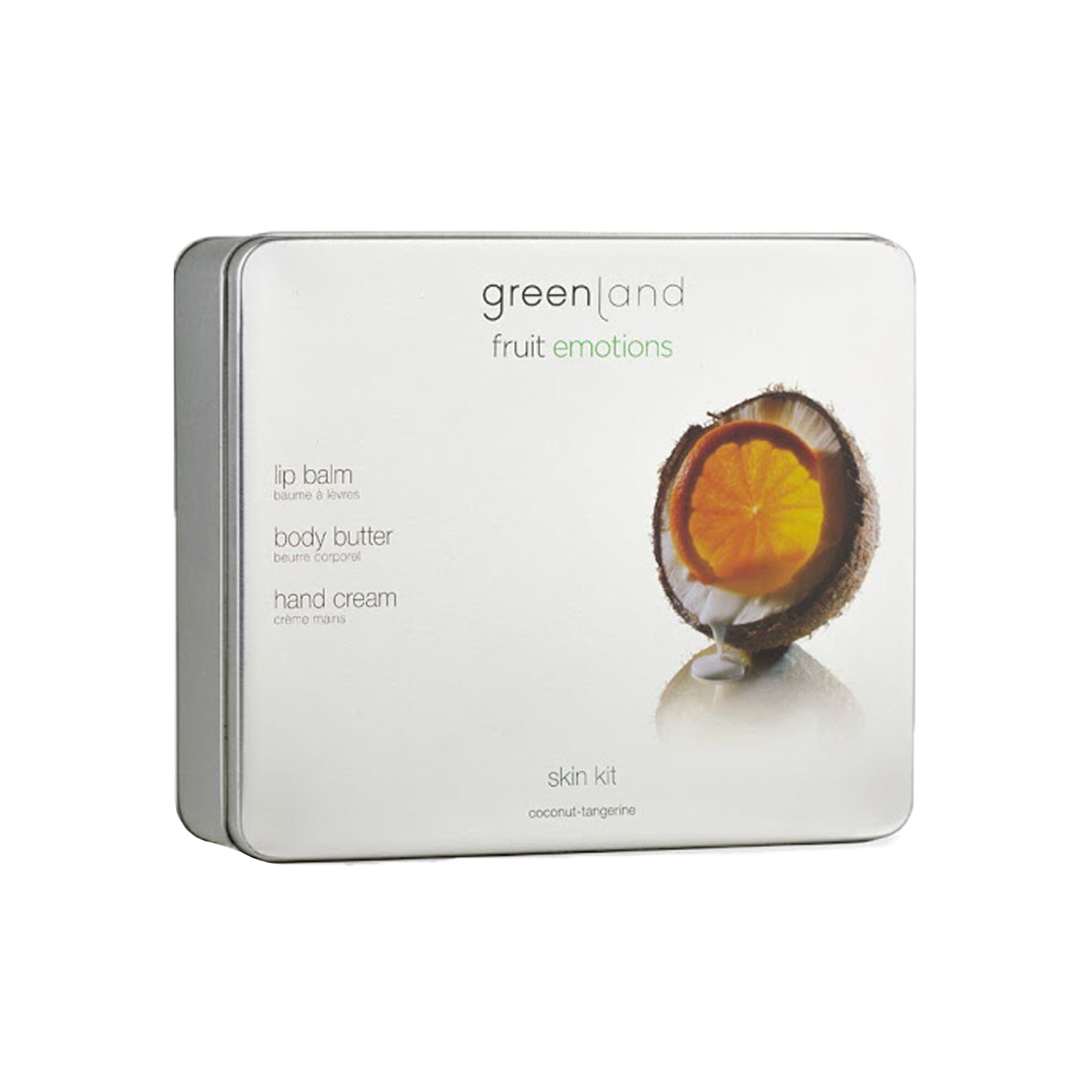 Set cadou, Skin kit, Cocos-Mandarine, Greenland, 300 gr