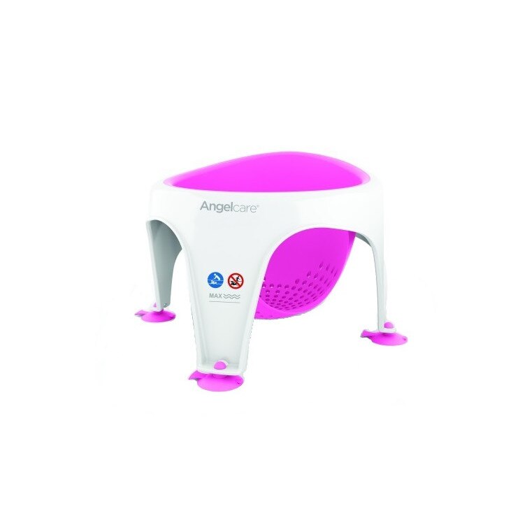 Scaun pentru baie Angelcare Pink