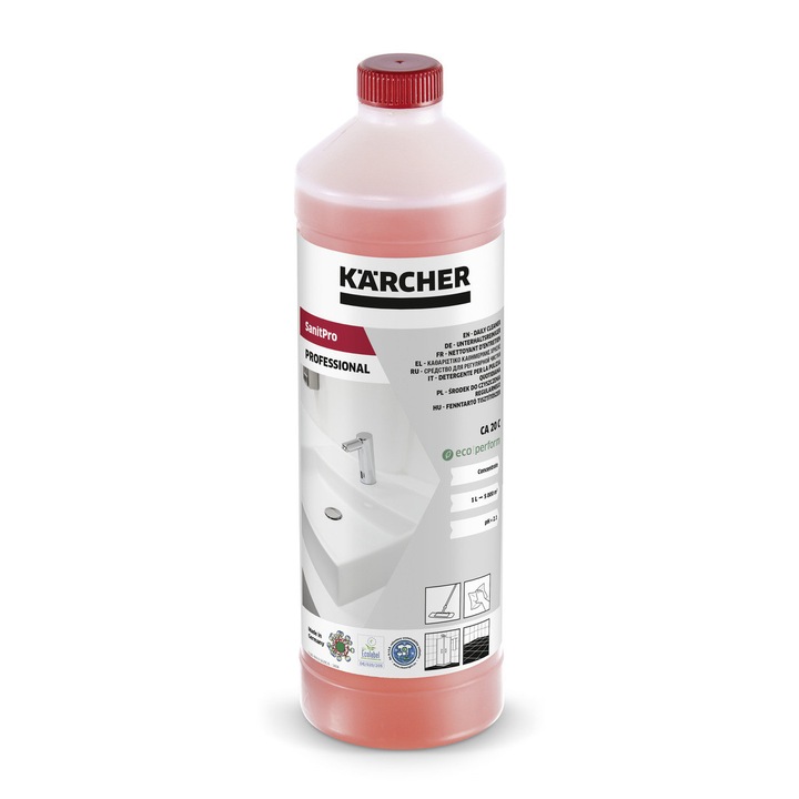 Solutie Karcher CA20R pentru curatat obiecte sanitare