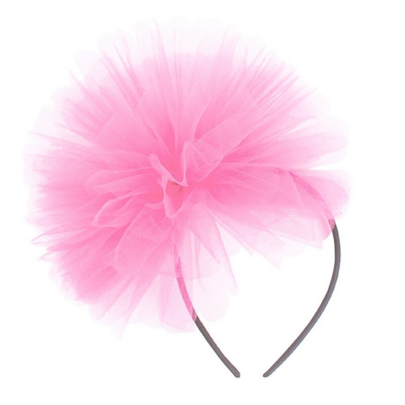 Bentita roz cu tulle pentru burlacite, Radar 41343/1, 1 bucata