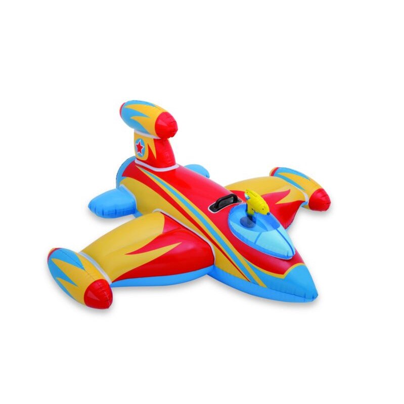 Figurina gonflabila tip avion cu pistol , cu manere de prindere , 147 x 127 cm