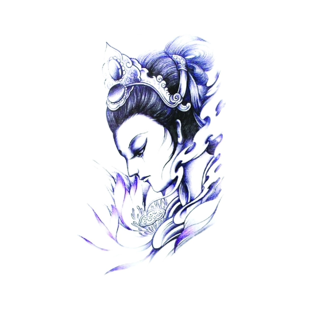 Tatuaj temporar pentru brate, piept, spate sau picioare 3D impermeabil, medium zise 21 x 15 cm, #T66 - Tattoo Temporary Phuture®