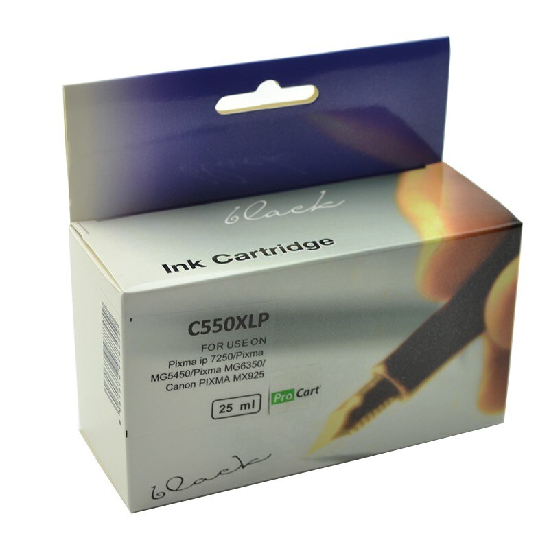 Cartus compatibil PGI-550XL Black pentru Canon, 25 ml
