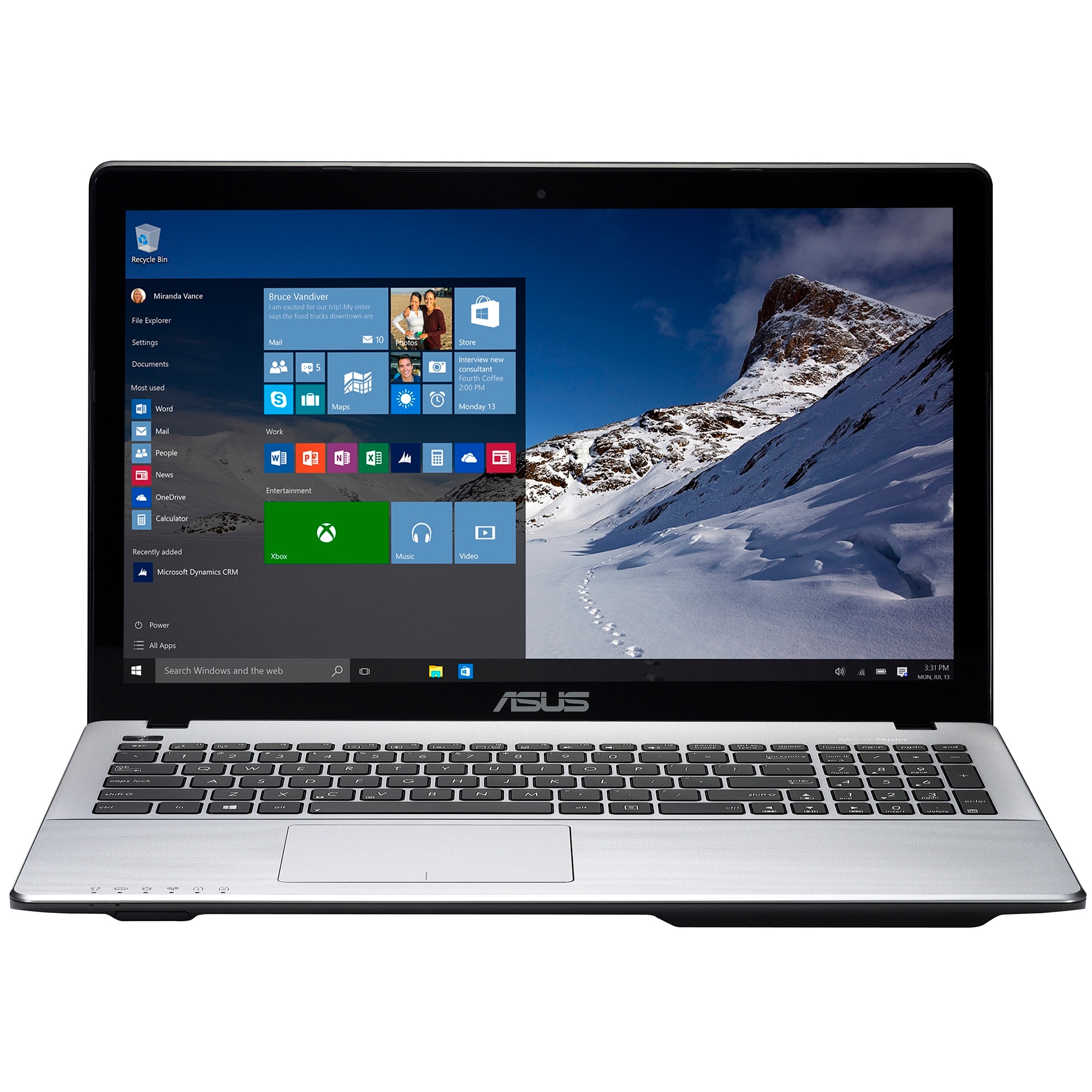 ASUS X551MA 美品白 　SSD カメラ　8G　Win10　Office Laptop ASUS F550JX-DM169T cu procesor Intel® Core™ i7-4720HQ 2.60