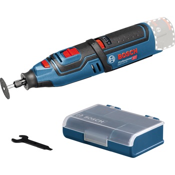 Scula rotativa multifunctionala cua cumulator Bosch Professional GRO 12V-35, 12 V, 35.000 RPM, accesorii incluse Scula rotativa multifunctionala cua cumulator Bosch Professional GRO 12V-35, 12 V, 35.000 RPM, accesorii incluse