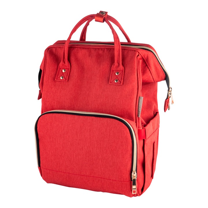 Geanta multifunctionala pentru mamici, Canpol babies®, rosu