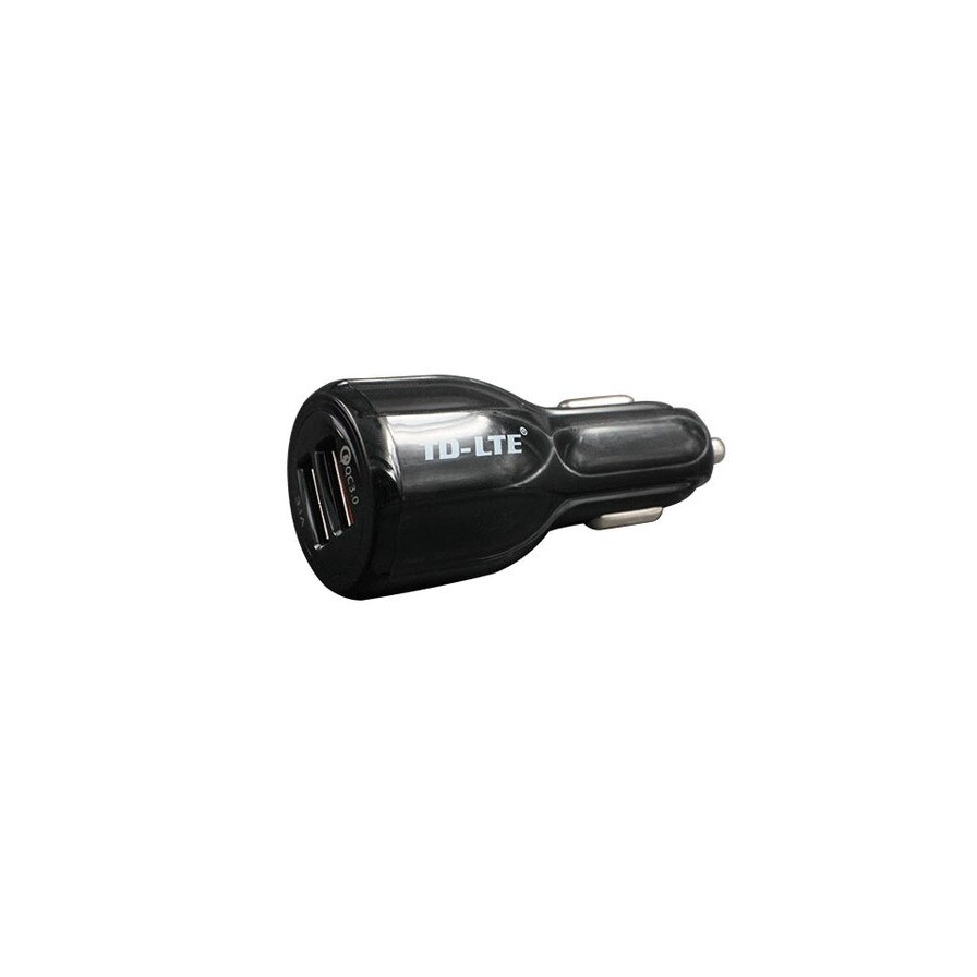 Incarcator auto 2 x USB , fast charging 2.4 A , culoare neagra