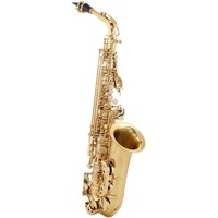 Saxofon Startone SAS 75 ALTO, Ideal pentru incepatori si avansati, Contine cutie, mustiuc, curea, ancie, carpa pentru curatat