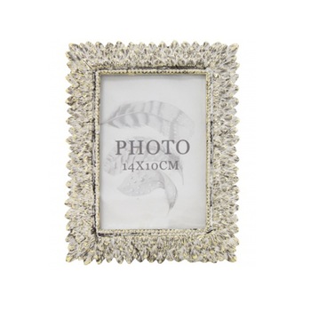 Rama foto, ceramica, auriu, aspect antichizat, dimensiune 17x13 cm Rama foto, ceramica, auriu, aspect antichizat, dimensiune 17x13 cm