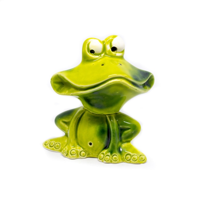Керамични фигури Спектър керамик Жаба В004 Н-9 см