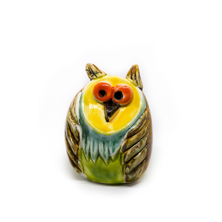 Керамични фигури Спектър керамик Сова В006 Н-8 см