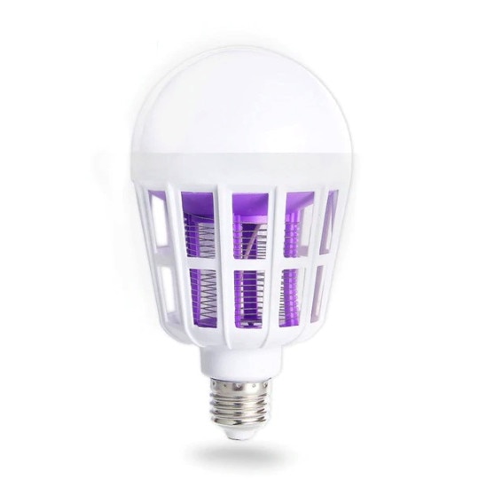 Lampa UV non-toxica ce atrage insectele si le elimina