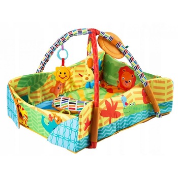 Centru de activitati si Salteluta pentru copii si bebelusi 3 in 1,  Centru de activitati si Salteluta pentru copii si bebelusi 3 in 1,