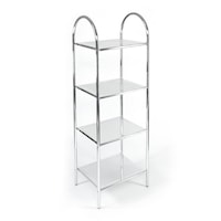 Etajera metalica de baie cu 4 rafturi AWD02040019