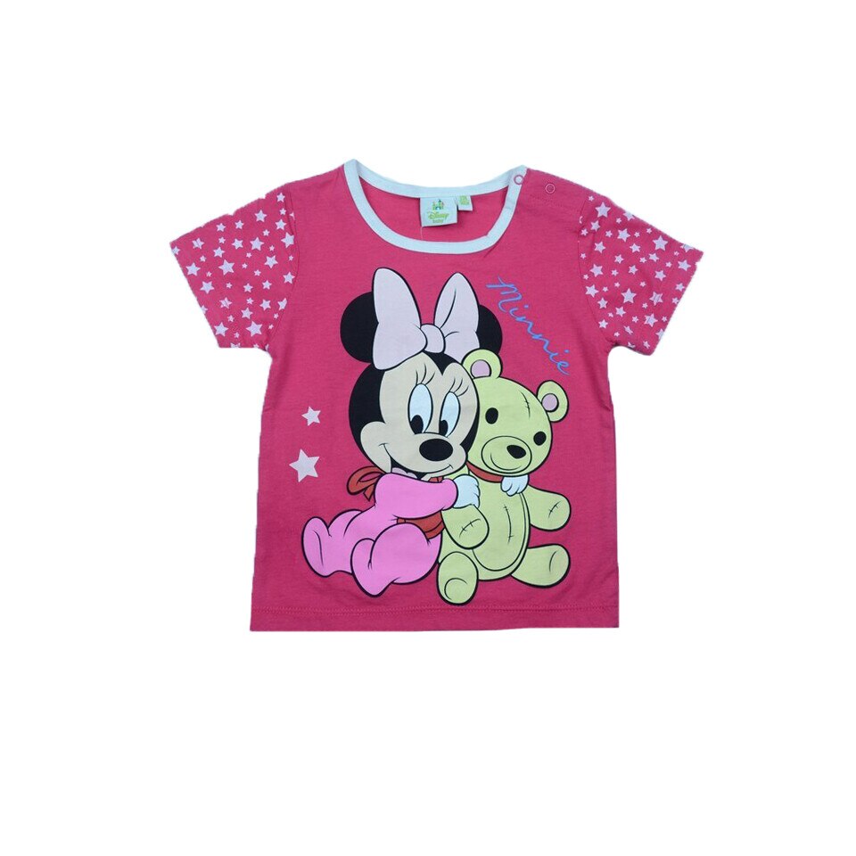 Tricou maneca scurta fetite Disney Minnie Mouse DISM-JTJM41108F, Multicolor 86 cm
