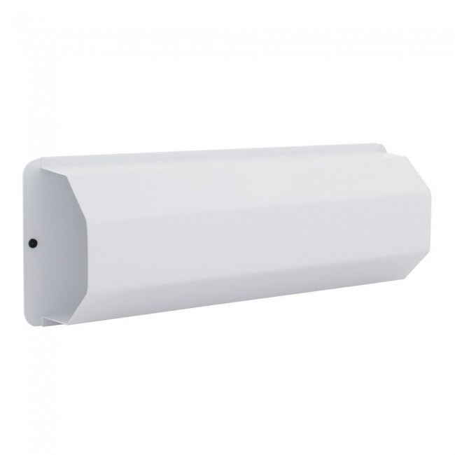 Suport pentru ziare Pescara alb 145 x400 x80 mm